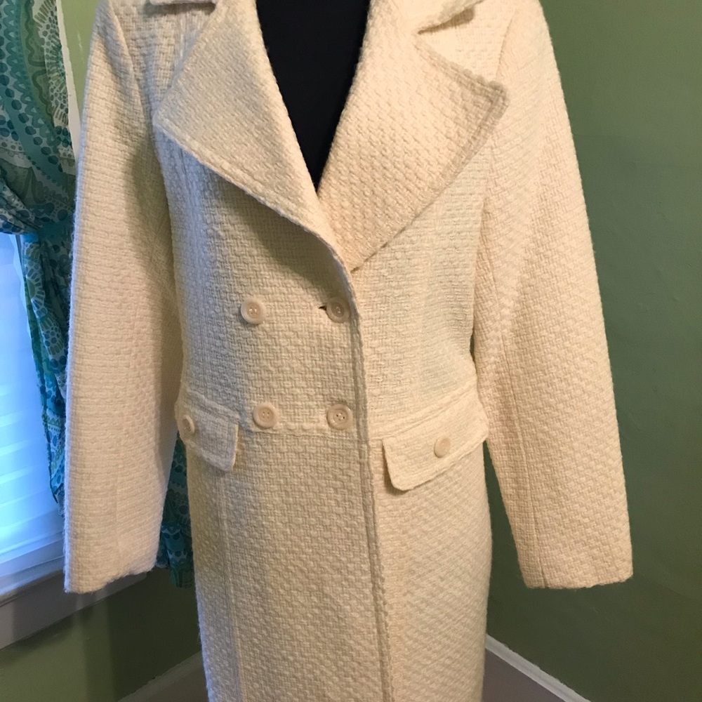 New York & Co white/cream women’s coat